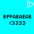 A static pixel art icon with a cyan background, white heart symbol at top center, and two identical black text blocks below.