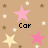 Static pixel art icon with beige background, pink and white stars, and black text reading 'Cor' in the center.
