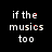 A black background displays red and white text with a small image of a red electric guitar at the bottom center.