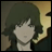 Pixelated anime-style character with dark hair and neutral expression, next to text reading "AnimeIM" and "com" on black background.