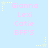 Light blue background with repeated pink text and yellow star decorations in a pattern