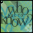 Animated contact sheet of a 4x3 grid showing sequential frames of an icon with text "who has to know?" over a blue-green patterned background, featuring small black arrow-like symbols moving across the top-left corner in each frame.
