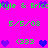 Pixelated green text and purple hearts on bright pink background with repeated date stamps.