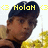 Pixelated image of a person wearing dark cap and yellow shirt with 'Nolan' text above head flanked by two yellow arrow symbols.