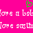 A bright pink background features a green pixelated heart symbol above white pixelated text reading 'love a bal' and 'love amstl' in two lines.