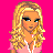 Pixel art contact sheet showing three frames of a cartoon character with blonde hair, pink top, and gray pants against bright pink background with yellow text "Come And Get Me".
