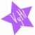 Five colored star-shaped icons with white text reading 'I'M NOT A STAR' arranged in two on a white background
