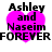 Four identical pixelated images of a pink heart with text overlay, arranged in a on white background
