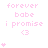 Pixelated pink text and symbols on white background with animated heart additions in three