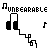 Four pixelated 'unbearable' text and headphone icons in black, pink, purple, and blue with musical notes on white background.
