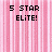 Pixelated text on a pink striped background with a gray rectangle overlay.