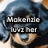 A dog with dark blue fur and light brown face appears in four with changing text overlays