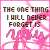 A 50x50 pixel animated contact sheet showing two frames of a buddy icon with pink background and brown text reading "THE ONE THING I WILL NEVER FORGET IS" above the word "you" in cursive, where the second frame shows the cursive "you" as fully rendered while the first frame has it partially obscured by pink lines.