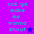 Pixelated text 'cuz ya make me wanna shout' in cyan on purple and blue backgrounds with a star symbol, two variations of the same design.