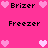 Pixelated pink background with black text and light pink hearts arranged in a pattern
