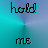 Animated sequence of stick figures holding hands with speech bubbles containing heart symbols, set against a teal-to-blue gradient background.
