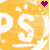 Yellow background with white 'PS' letters and a purple heart in the top-right corner.