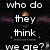 A static image with six distinct sections containing text and visual elements including a person, abstract shapes, and a group scene.