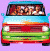 Pixelated 50x51 buddy icon featuring a colorful van on left and green text logo on right, with visible character faces in the van's windshield.