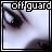 Two side-by-side pixelated images of a person's eye with text above each, showing slight differences in eye shape and eyelid position.