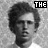 Black-and-white pixelated image with three distinct headshots arranged in a , each overlaid with bold text reading THE POWER OF THREE