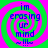 Four identical display a green and pink spiral background with blue text reading 'im erasing ur mind ~!!~' in the center of each