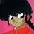 Pixelated anime-style character with black hair and red jacket against pink background, next to black with white text 'AnimeIM' and 'com'