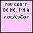 Pixelated text on a pink background with animated punctuation changes across frames.
