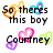Pixelated text and heart shapes in orange, blue, pink, purple, and green on white background with gray section.