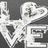 Pixelated graphic with heart-shaped 'LOVE' text on dark background, pink and gray with text 'I love mike' and date '8/19/07'