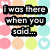 Pixelated text on a pastel polka-dot background with heart shapes, displaying phrases in black and white.