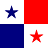 pixelated icons featuring stars and country map outlines in red, white, blue, purple, and pink hues