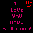 Pixelated text and a heart symbol on black background, with pink and red colors.