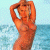 Pixelated image of a person with raised arms against a light blue background, next to green text reading 'Original Icons .com' on a dark green background.