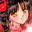 A pixelated anime-style character with brown hair and a red flower accessory on the left, next to black background text reading "Anime IM" above smaller cursive "cOm" on the right.