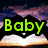 Pixelated image divided into four quadrants with text and symbols: top-left green 'Baby', bottom-left red 'Forever' with heart, top-right white cloud heart, bottom-right pink date.