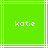 Green square icon with white lines and pixelated text reading 'kotie' centered on the background