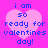 Pixelated pink heart with blue text on bright magenta background, four identical copies arranged in a