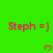 Green background with repeated pink text and heart symbols in a pattern, showing partial cropping at the bottom right