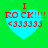 Four identical pixelated heart-shaped icons with red text and symbols on a green background, each displaying "I ROCK!!! <333333".