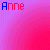 nine square with gradient backgrounds, each containing text or symbols; the center is bright green with a blue tilde-n-tilde symbol