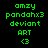 Green pixelated text on black and green backgrounds with a heart symbol, displayed in two vertical sections.
