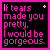 A 5x5 contact sheet of animated frames showing a static text-based icon with pink pixelated text on black background, each frame displaying identical content.