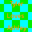 A static image with green and cyan checkered background displaying orange text reading 'Tyler Loves Ashley Tyler Loves Ashley' in two