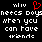 Black background with white pixelated text and a red heart symbol, arranged in two mirrored