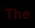 Red text and X symbols on black background with repeated 'The' and 'ternet' fragments across multiple