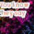 A static image with a dark background filled with pink, purple, and blue star shapes. Text in orange, white, and blue appears across the top and bottom sections.