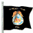 Animated contact sheet of a military-themed flag icon with sequential frame changes showing motion effects on the emblem and text.