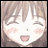 Pixelated anime-style face with closed eyes, pink cheeks, and open mouth on left; black background with white text 'AnimeIM' and 'com' on right.