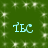 Green background with white sparkles and four cyan 'IBC' text icons arranged in a
